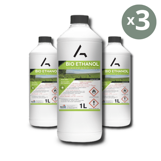 Bioethanol for fireplace 3 liters (3 x 1 liter)